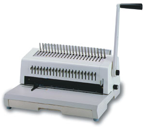Tamerica TCC-213 comb and wire binding machine manual paper punch and binding